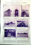 Old Kangaroo Submarine Transport Ship Papuans Armoury Palm Wine 1912 20th