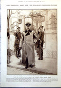 Old Gen Michael Savoff Bulgarian Chief Hms Weymouth Constantinople1912 20th