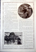 Old Christmas Injunction Granite Junction Cherokee Town Sleigh 1912 20th