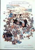 Old Giant Among Pigmies Gulliver Lilliput Santa Claus Little Boy 1912 20th