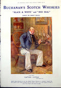 Old Black & White Whisky Captain Cuttle Good St James Chapel Manger1912 20th