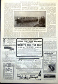 Old Barge Load Italian Military Transport Wagons Michelin Tyres Tripoli