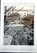 Old Coaling Ship Naval Manoeuvres Devil King Peacock Yezidis Temple 1912 20th