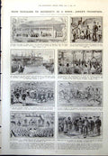 Old Japans Transition Feudalism Modernity E Tennyson D'Eyncourt 1912 20th