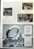 Old Print Straker Squire Trinidad 16 20 Hp Wolseley N Z Cadillac Test Road 1912
