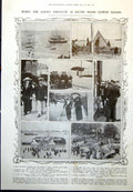Old Cowes King Queen Prince Wales Princess Mary Gamba Hut Mt Blanc1912 20th