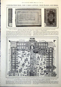 Old Print Marie Antoinettes Prayer Book Mulai Youssef Sultan Morocco 1912 20th
