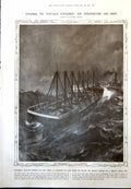 Old Engineless Oil Ship Statue King Edward V11 Aberdeen Selby Abbey 1912