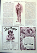 Old Handsome Dinner Gown La-Rola Beethams Skin Shem El Nessim Scent1912 20th