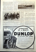 Old Print Sunbeam Trials Darlo Resta R Crossman Wolseley Hydroplane 1912 20th