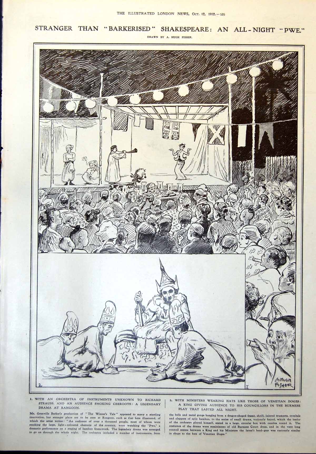 Old Winters Tale Legendary Drama Rangoon Little Cafe Everywoman 1912 20th