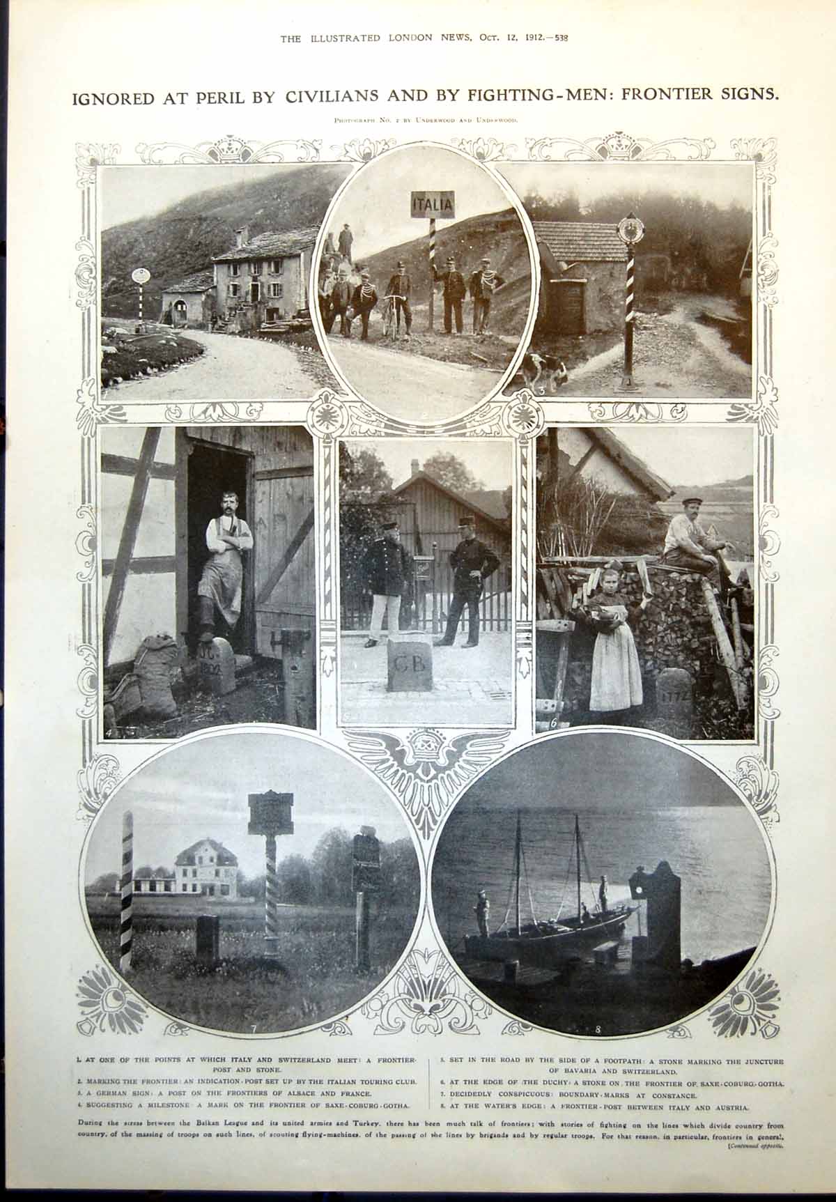 Old Frontier Signs Submarine B2 Sank Dear Meat Troubles Germany 1912