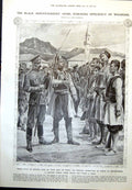 Old Inspection Rifles Montenegro Commandeering Horses Constantinople