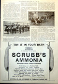 Old Turkish Cavalry Adrianople Streets Constantinople Oxen Waggons1912 20th