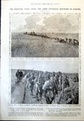 Old Print Fighting Turk Ottoman Fortress Magnetic Fields Poles Iron Filings1912