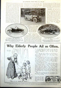 Old A Wimperis Dion Bouton Limousine Humberette Peugeot Torpedo 1912 20th