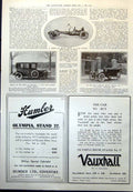 Old Gobron Berline Car Straker Squire Chassis 20 25 Hp Overland Car 1912