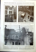 Old Fatal John Barker Fire Kensington War Mustapha Pasha Refugees 1912 20th