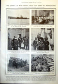 Old Turkish Battle Ship Feth-I-Bulend Constantinople Ottoman Empire 1912 20th