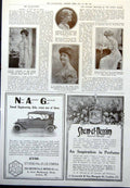 Antique Print Mrs Woodrow Wilson U S Daughters Margaret Jessie Eleanor 1912