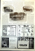 Old Straker Squire Cabriolet Body Argyll Torpedo Car Cadillac Limo 1912 20th