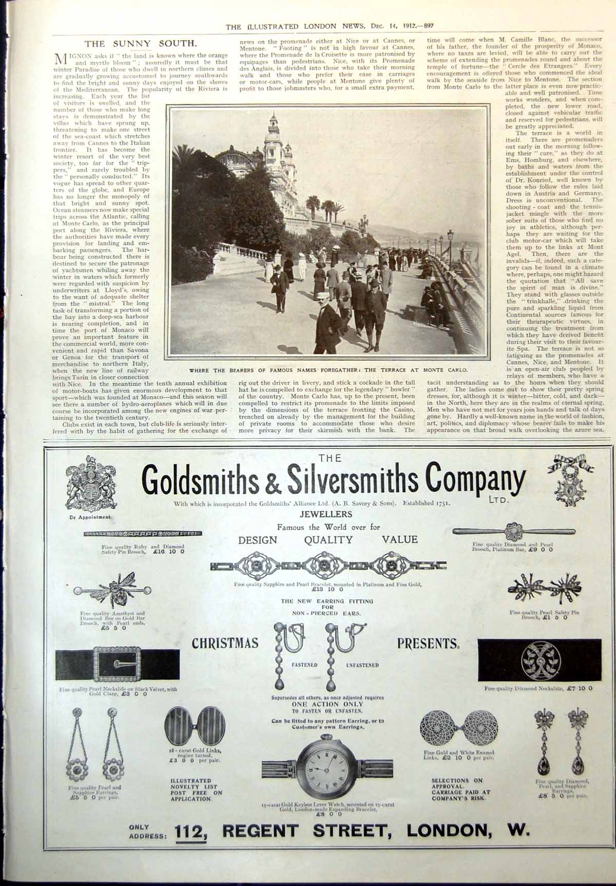 Old Terrace Monte Carlo Gatun Lock Panama Canal Tree Birds Nests 1912 20th