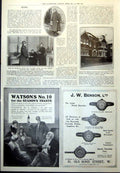 Old Aeroplane RoVilla London Dogs Police Duty Paris Garde De Nuit1912 20th