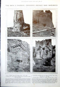Old Phrygian Rock Monuments Constructing Spiess Rigid Dirigible Balloon