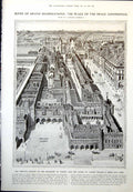 Old St James Palace Delegates Turkey Allies War Ships Hms Cumberland1912 20th