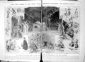 Antique Old Print Damaged Scenes Children'S Pantomime Sleeping Beauty 1913 0