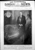 Antique Old Print Count Adam Orlowski Worker For Cause Universal Peace 1913