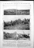 Old Print Bulgarians Tchataldja Joseph Gauthier Decorative Animals 1913 0 20th
