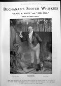 Old Print Buchanan'S Scotch Advert Pickwick Athabasca River Canada 1913 0 20th