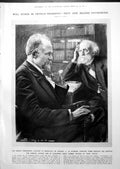 Old M Raymond Poincare M Alexandre Ribot Portrait Outrage Delhi 1913 10 20th