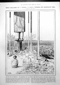 Antique Print Kuthodaw 450 Pagodas Feet Wooden Buddha Python Skeleton 1913