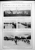 Old Coaching Oxford Winter Tow Path Flooded Ski Race Switzerland 1913 20th