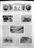 Old Oil-Driven Motor Car Union Pacific Petrol Railway Aeroplanes 1913 20th