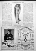 Old Spring Lady'S Costume Adverts Cocoa Shaving Stick Beecham'S 1913 20th