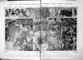 Antique Old Print Damaged Costume Ball Mexican Mounted Police On Duty 1913