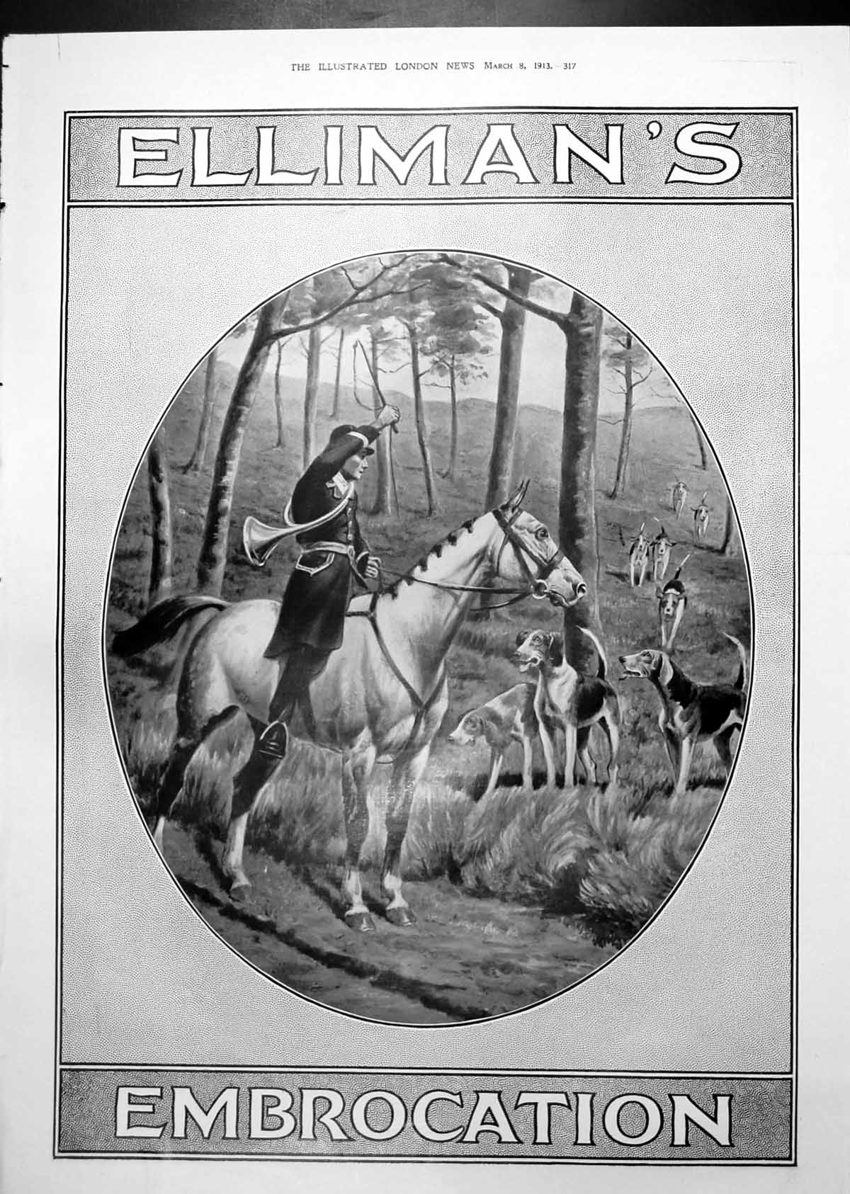 Old Elliman'S Embrocation Japanese Tokio Riots Hall'S Distemper 1913 20th