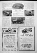 Antique Old Print Bedford Car Opel Fiat Armstrong Whitworth Ad Goodyear 1913
