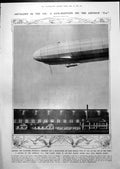 Old Section Zeppelin Z4 La Silhouette A La Mode French Fashions 1913