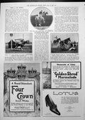 Antique Print Grand National Covertcoat Wins Hair Removal Advert Pens 1913