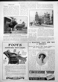 Antique Print Bronze Buffaloes Ghent Exhibition Reproduction Building 1913 20th
