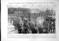 Antique Print Montenegro Entering Scutari Surrender Prince Danilo Car 1913 20th