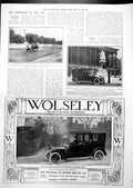 Old Print Argyll Streamline Car Wolseley Recoleta Park Buenos Ayres 1913 20th