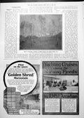 Antique Old Print Hung Royal Academy A Spring Melody Adrian Stokes Trees 1913