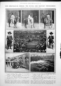 Old Naval Military Tournament Tango Tea Paris Steps Illustrated 1913 20th