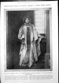 Old Print Madame Melba Prima Donna Portrait New Paris Fashions Hats 1913 20th