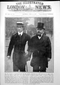 Antique Print Mr Percy Hen Illingworth Chief Whip Liberals Lord Murray 1913